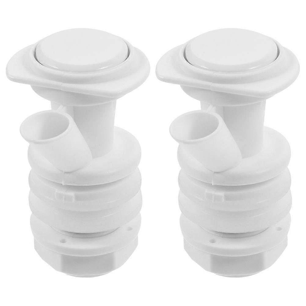 Water Dispenser Spigot for Replacement Use 2Pcs Plastic Push Button Faucet