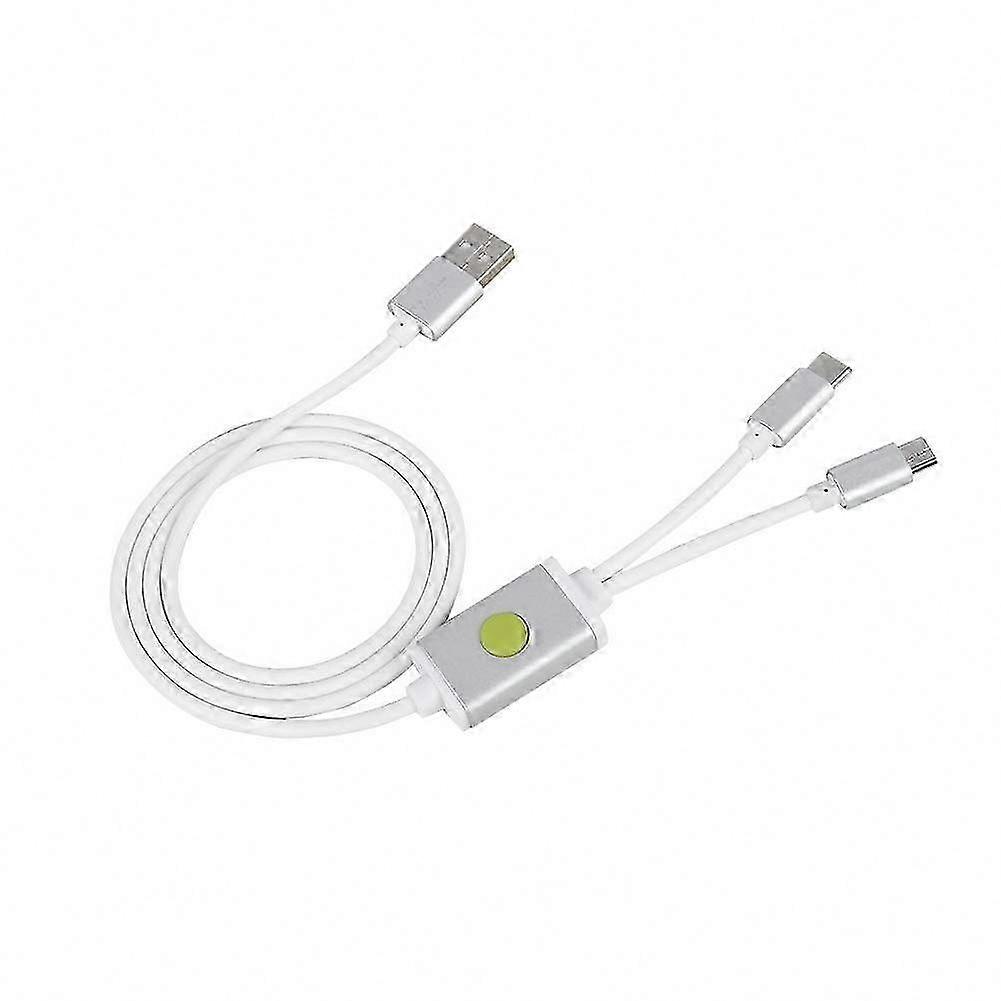 White 0.9M Qualcomm Phone Compatible USB Cable, Engineering Version with 9008 Mode, BL Lock Bypass Feature