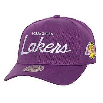 Mitchell & Ness Snapback Pro-keps - Los Angeles Lakers lila
