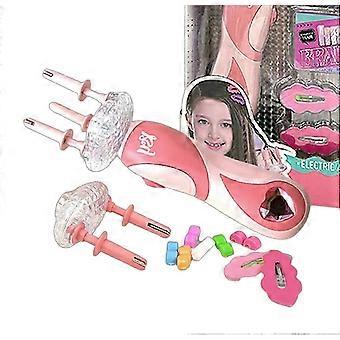 Kit elettrici per intrecciare i capelli Macchina per lo styling dei capelli Acconciatura popolare Strumento per la produzione di acconciature per le donne Ragazza Quick Twist Hair Braider