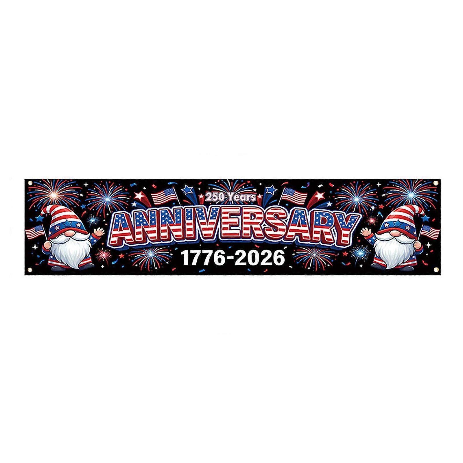 Polyester American Flag Bunting For Independence Day