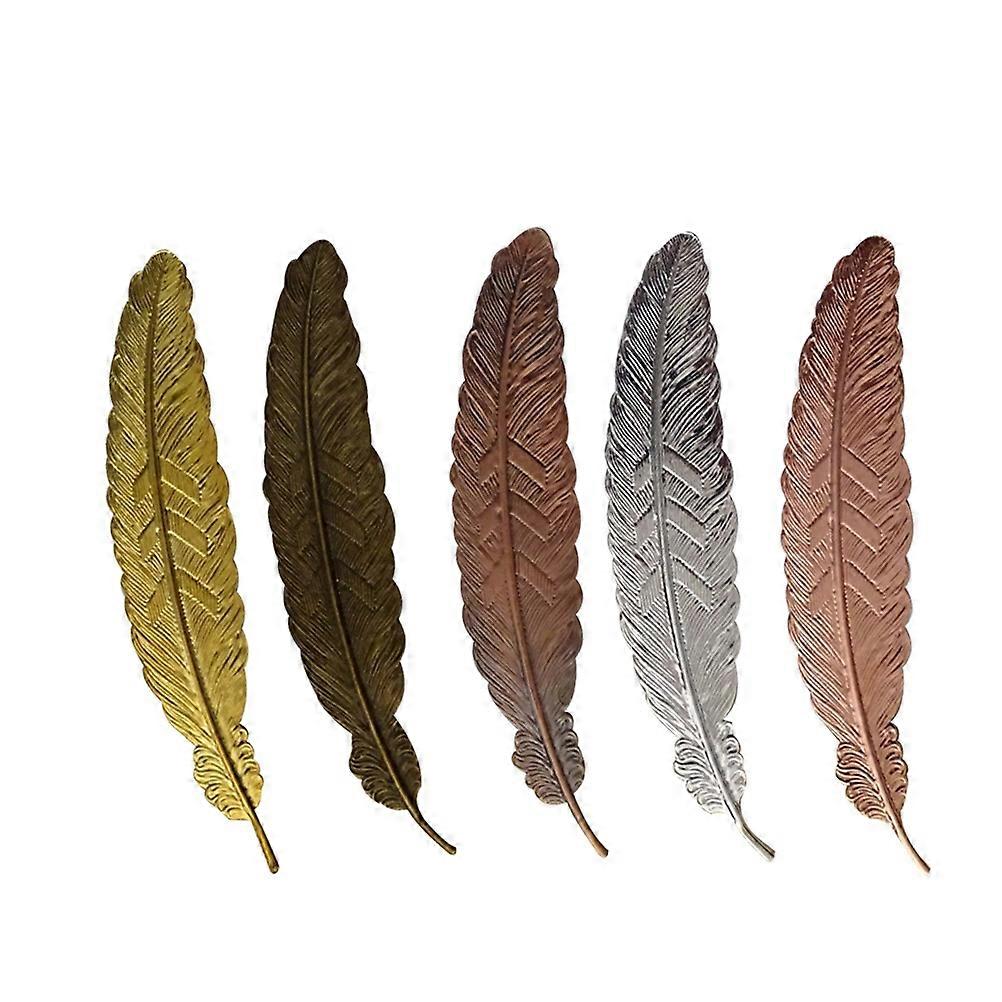 Bookmark Retro Copper Bookmark for Reading Mark 10Pcs Assorted Color