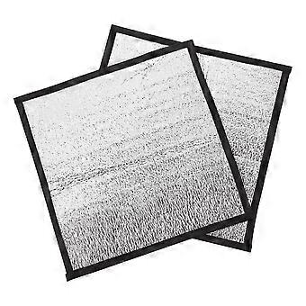 2Pcs Reptile Heating Pad Pet Warm Reflective Film for Snake Lizard Turtle