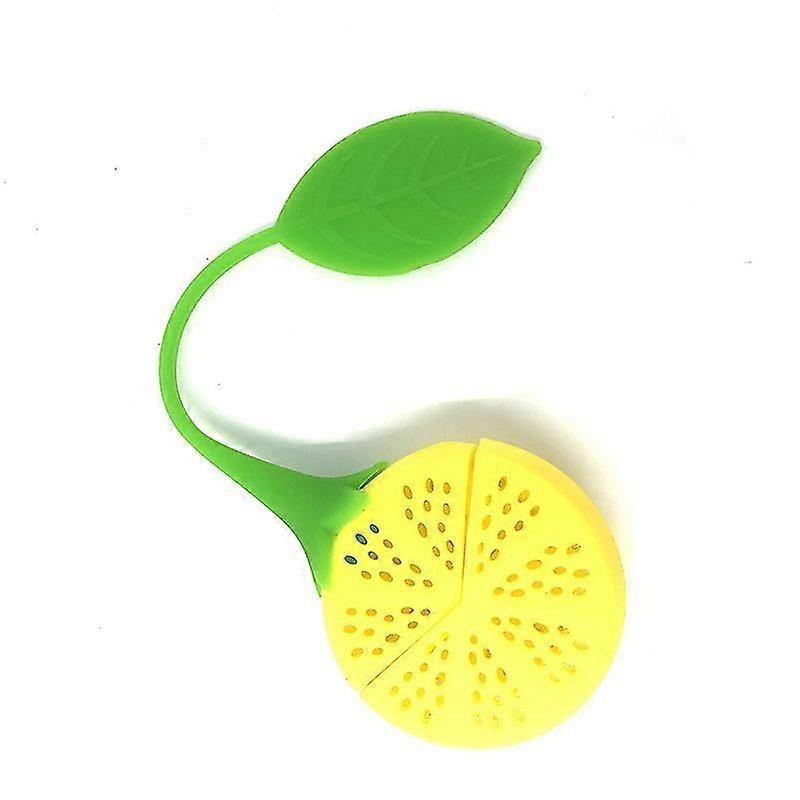 1pc Silicone Tea Holder - Lemon Multicolor
