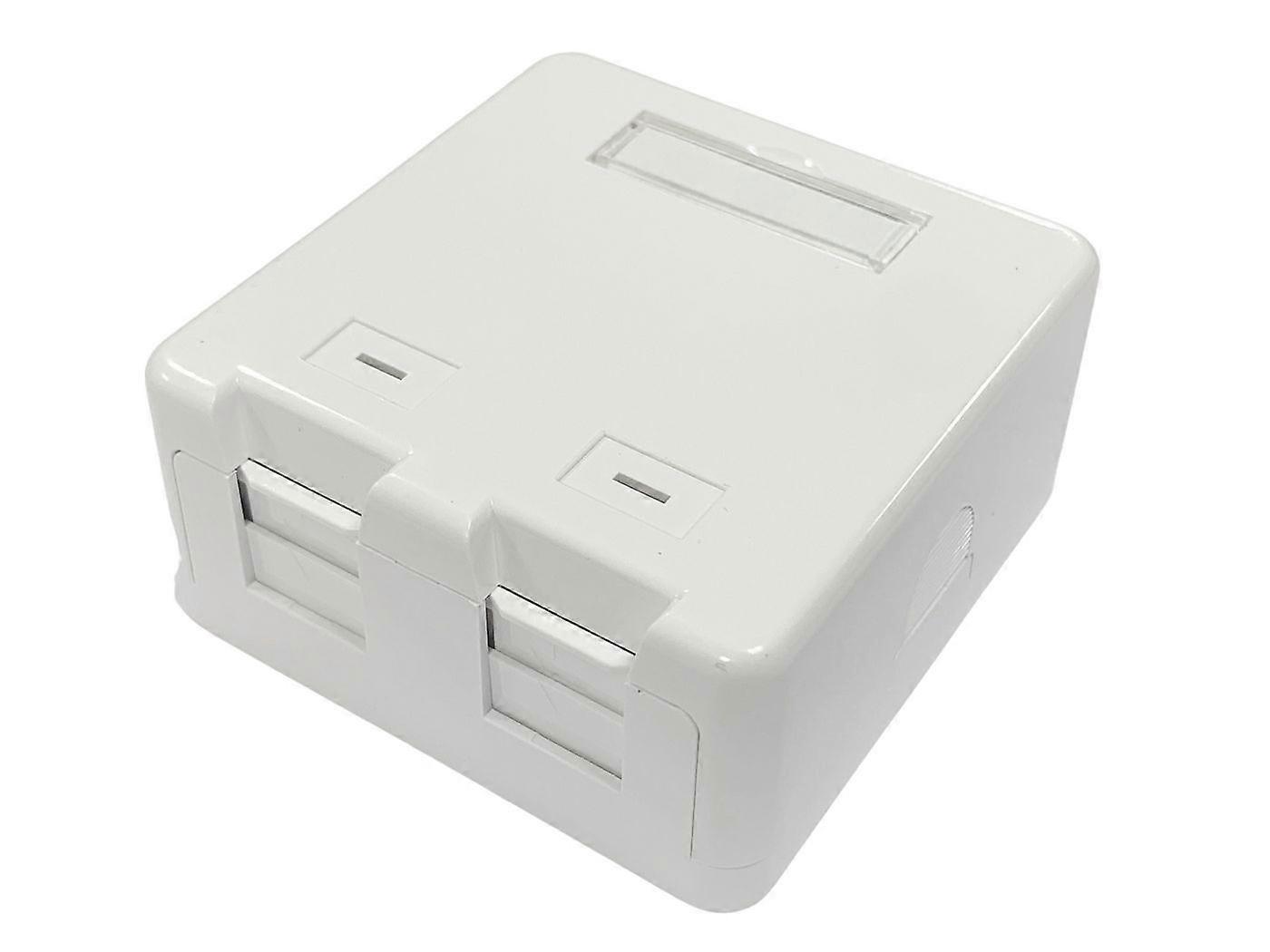 Lanview Surface mount box for 2 x RJ45 jack
