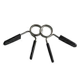 Dumbbell Spring Collars 2Pcs Barbell Gym Weight Bar Dumbbell Lock Clamp Spring Collar Clips 25mm