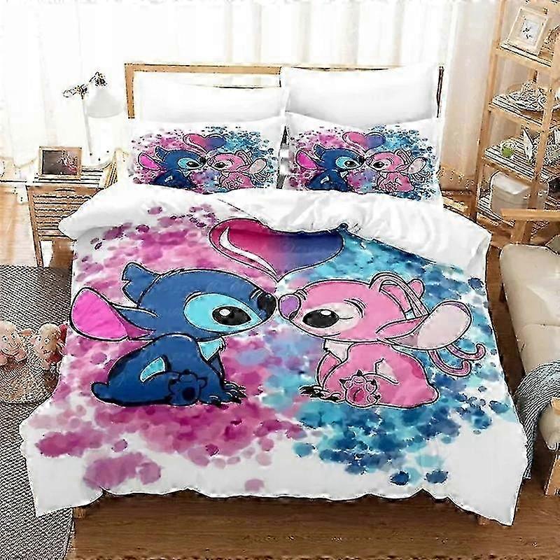 Stitch 3d Bedding Set Pillowcase 160x200