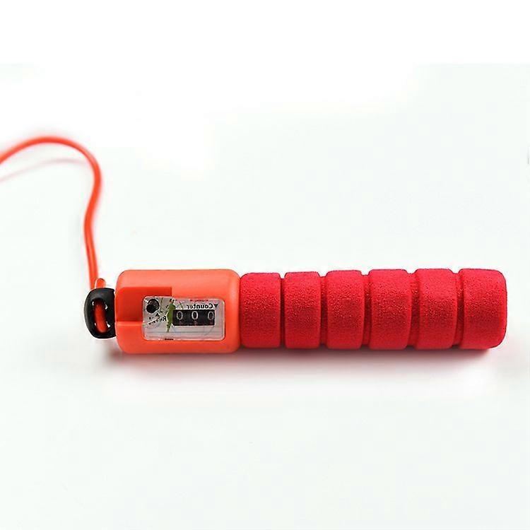 Jumping rope with automatic counter,Red