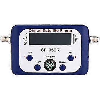 Houkiper Digital Satellite Finder Mini Satellite Signal Finder Meter Signal Meter Tester Sat-finder With Lcd Display Compass