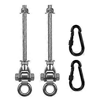 Enduring 304 Metal Swing Hook Assembly For Exercise Area Or Garden Including Firm Fastener Multicolor