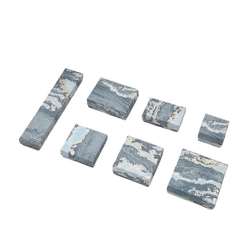 Denim-Blue Multi-Size Jewelry Storage Case Set