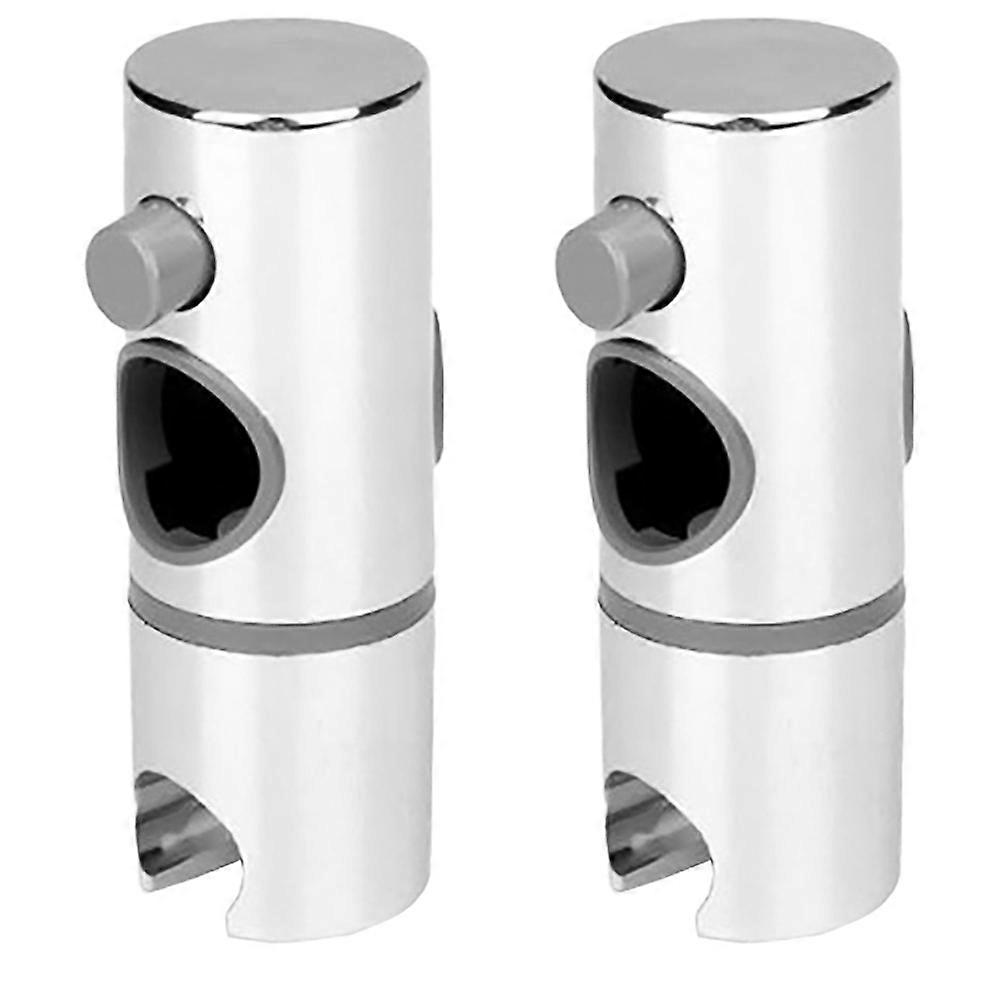 ABS Shower Head Lifter Brackets for Home 2Pcs Assorted Color Design