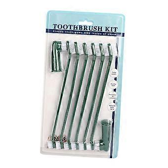 Pet Toothbrush Set Dog Toothbrush Kit for Oral Care 1Set Puppy Cleaning