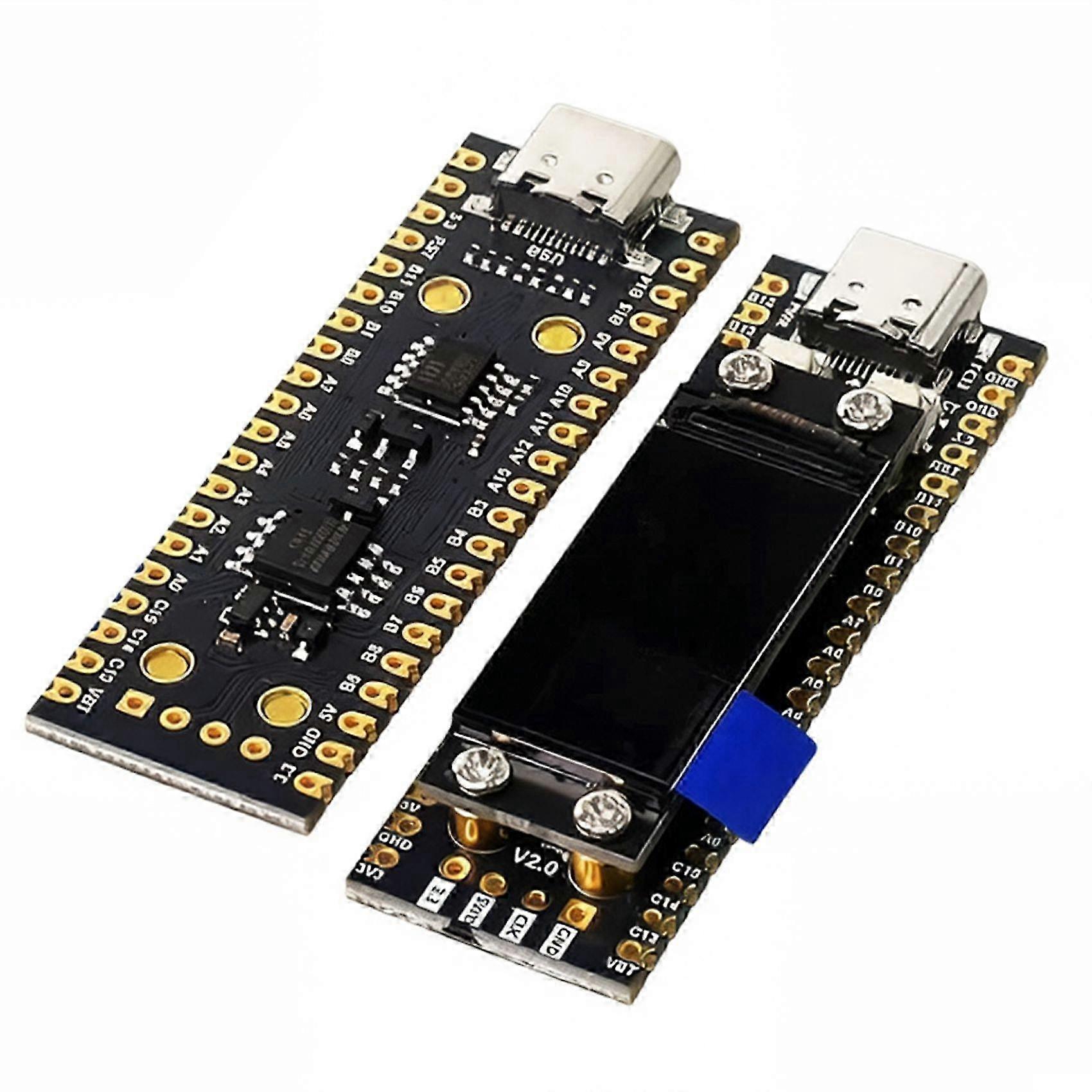 STM32F103C8T6 Development Board with 0.96" LCD Display, Integrated Visual Debugging Board for Embedded GUI, IoT Projects Type-C SPI TFT LCD