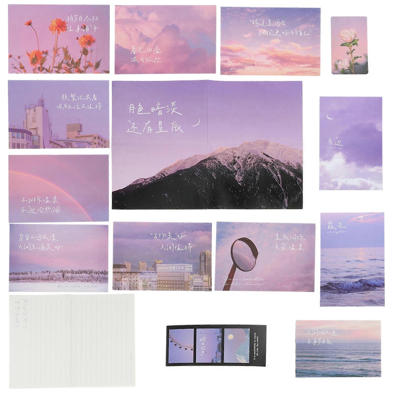 Decorative Paper Stationery Paper Set for Writing Use 5Sets Envelope Kit