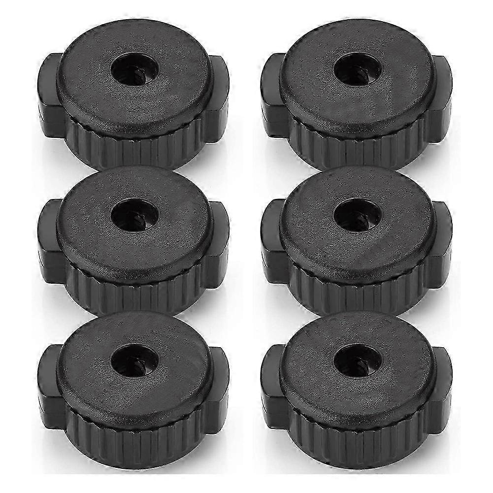 6 PCS Plastic Cymbal Nuts,Quick-Set Cymbal Nut