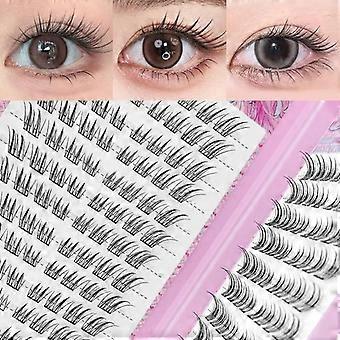 Fox Eye Wimpern – kleberfrei, einfach anzubringen, anfängerfreundlich, natürlich, weich und wiederverwendbar für das tägliche Make-up