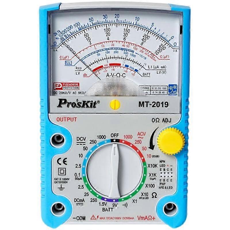 24 Range High Precision Analog Multimeter ProsKit MT-2019