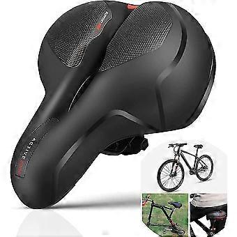 Sella per bicicletta con imbottitura morbida in gel per mountain bike, extra larga e comoda