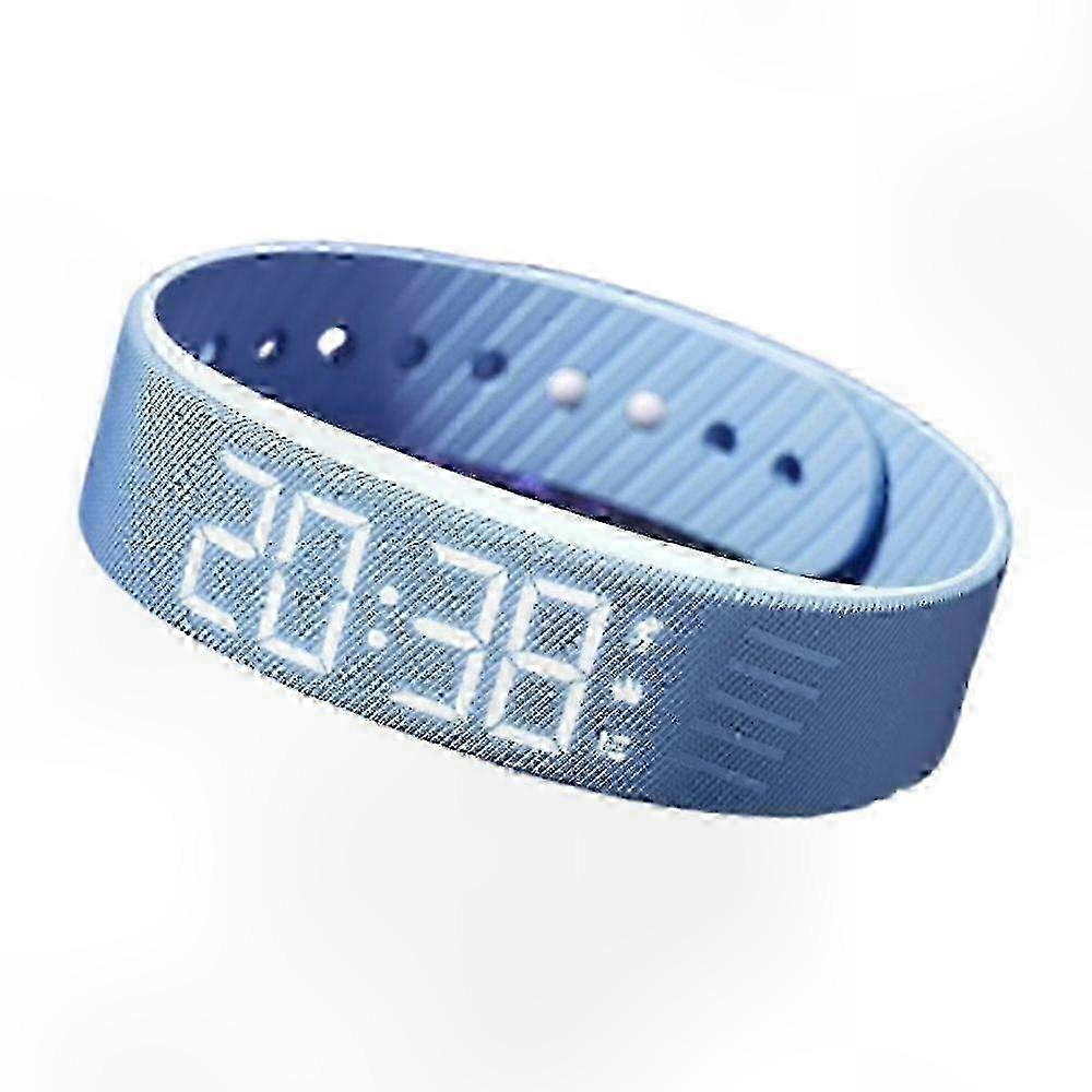Silent Vibration Wake-Up Alarm Clock Watch with Sleep Tracking Functionality