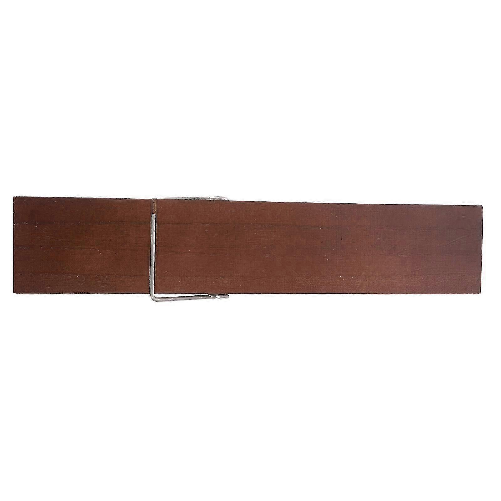 Multi-Function Clothespin Clip Wall-Mounted for Stowage 3Pcs Brown Towel Hooks
