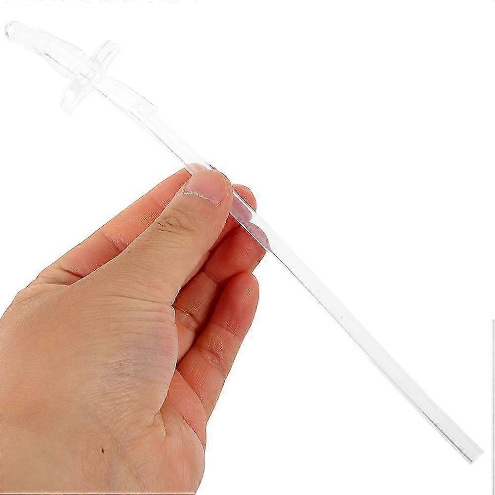 Transparent Silicone Straws for Water Cups Convenient Drinking Tools 1Set