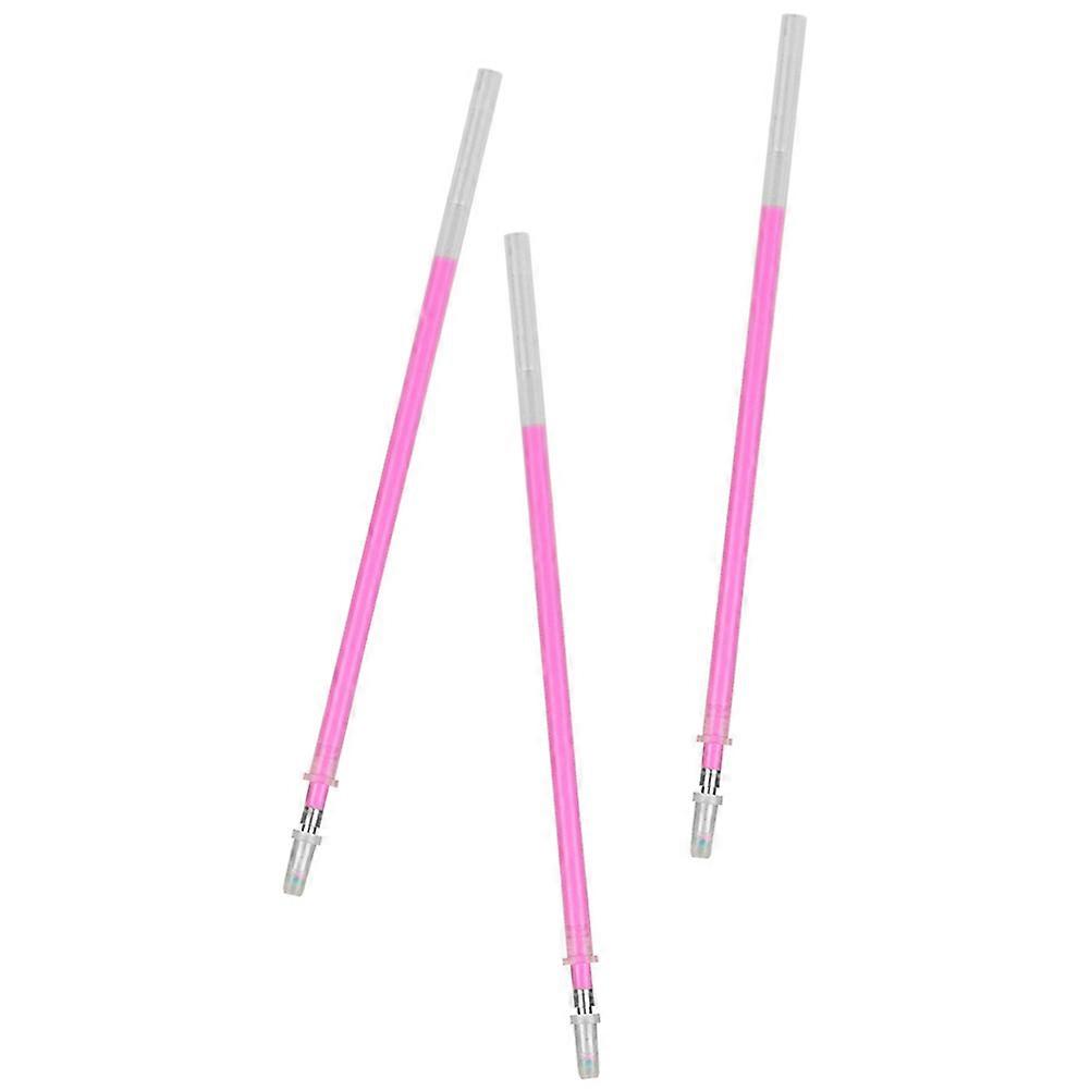 Embroidery Marker Pen 3Pcs Pink for Eyebrow Position Makeup