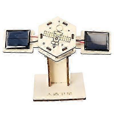 DIY Wooden Satellite Model Kit