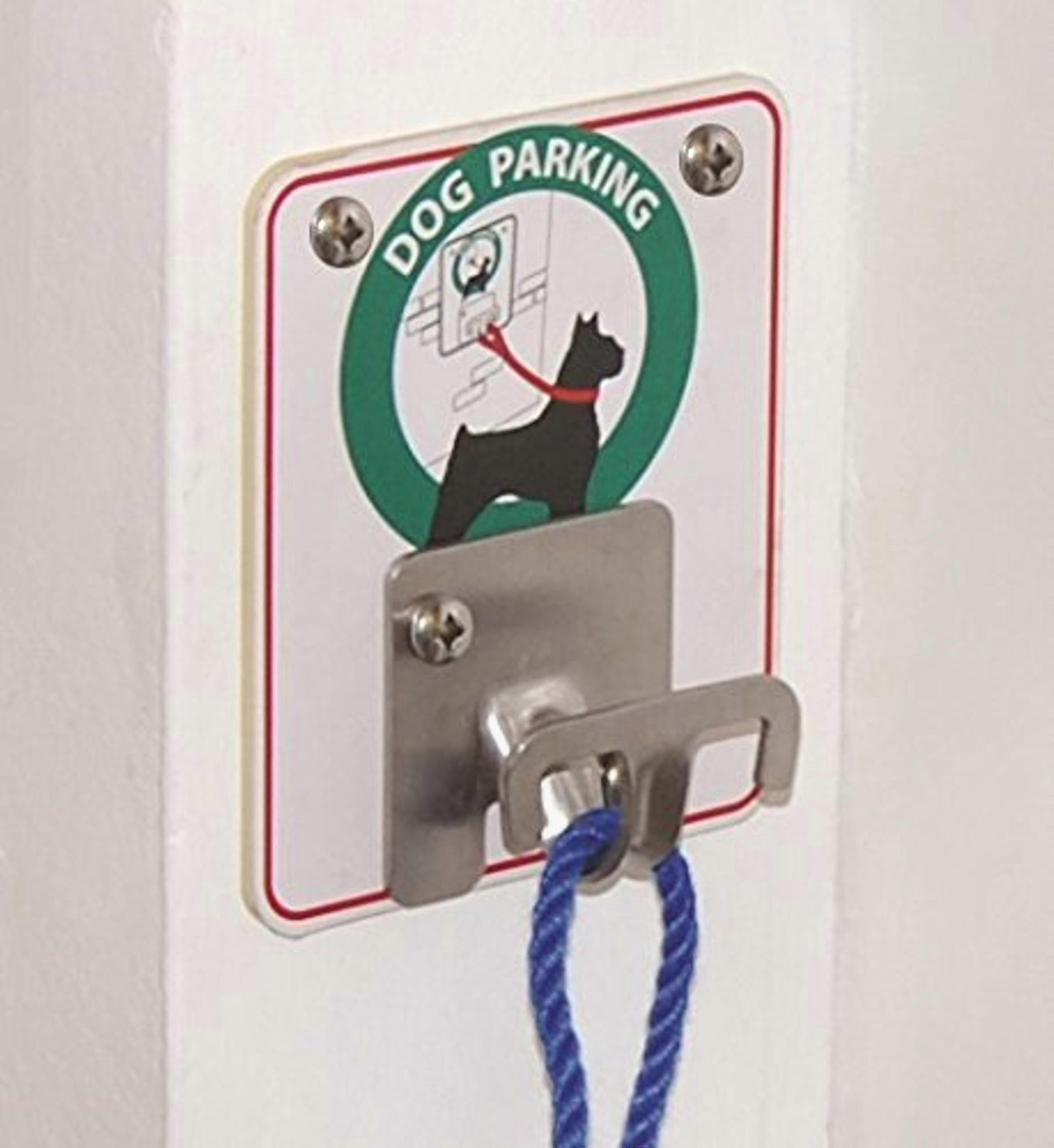 Smart Dog Parking Hook with Secure Facility for Pets