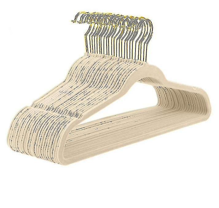 Velvet Non-slip Suit Clothes Hangers 20 Pack