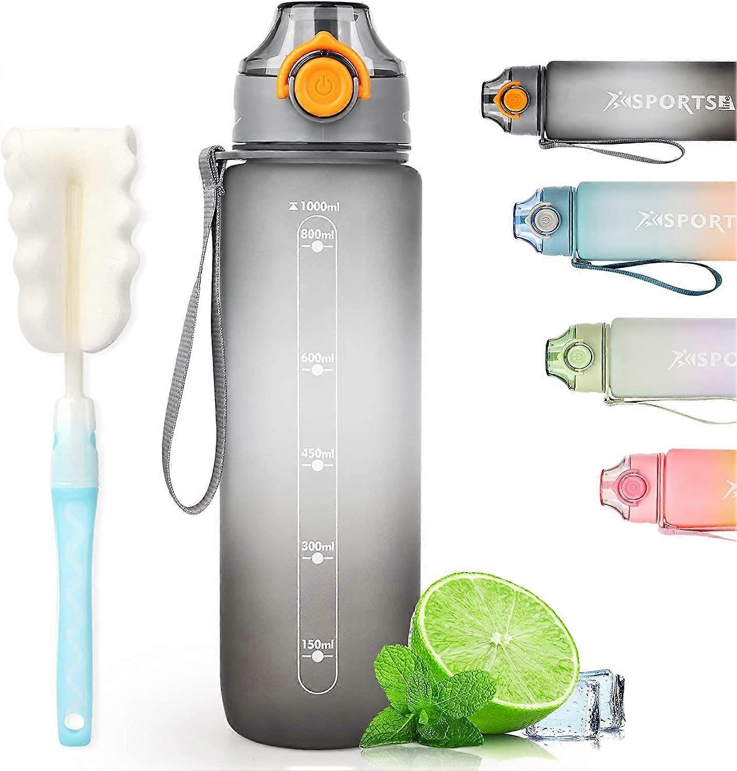 Motivational Time-Marked Hydration Bottle
