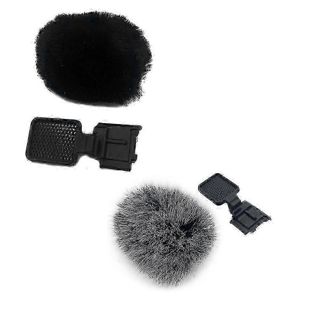 2-piece windscreen compatible with Sony ZV1, ZVE10 and ZV1F cameras. Hot shoe adapter with fur windscreen and microphone cover.