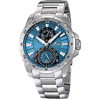 Lotus Quartz Analog Man Watch with L15843/2 Stainless Steel Bracelet