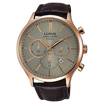 Lorus Sports Watch for Men Analog Quartz With Cowhide Bracelet RT386EX9