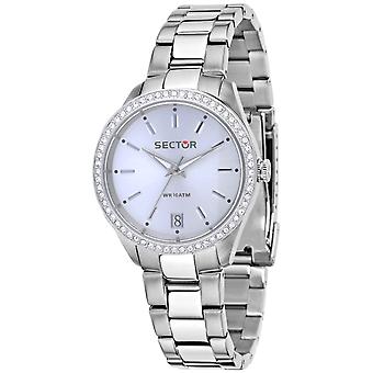 Sector 245 Quartz Analog Woman Watch avec R3253486503 Bracelet en acier inoxydable