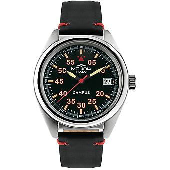 Mondia campus tutor reloj para Hombre Analógico de Cuarzo japonés con brazalete de Piel de vaca MI748-1CP