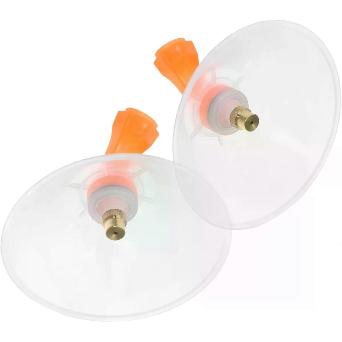 Electric Weed Sprayer 2pcs Plastic Windproof Cone Nozzle