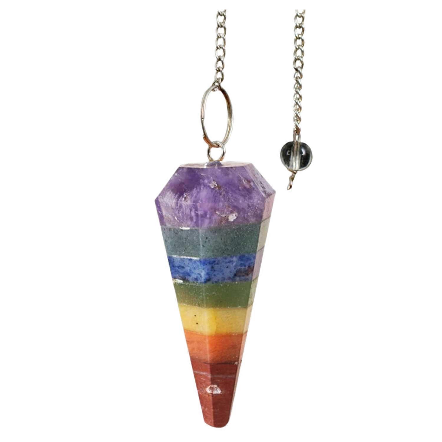 Seven Chakra Point Pendulum