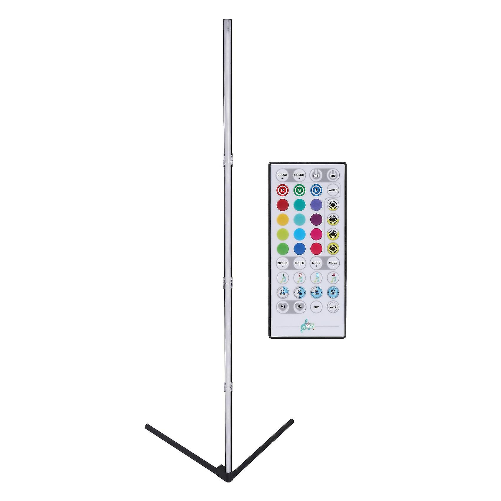 Home Led Floor Lamp,rgb Mood Color Lighting Corner Lamp,with Bluetooth App And Remote Control,music
