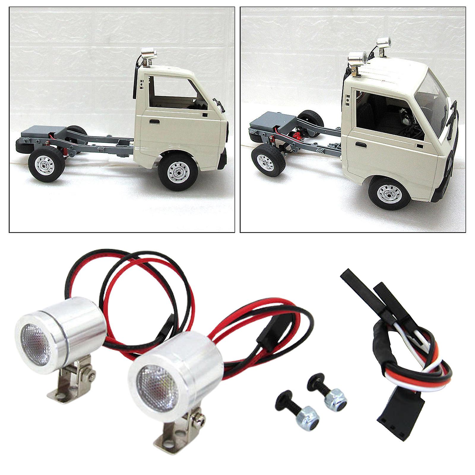 2x LED Strahler für MN D90 D91 MN99S WPL D12 C44 B16 B14 Ersatzteile Paket B