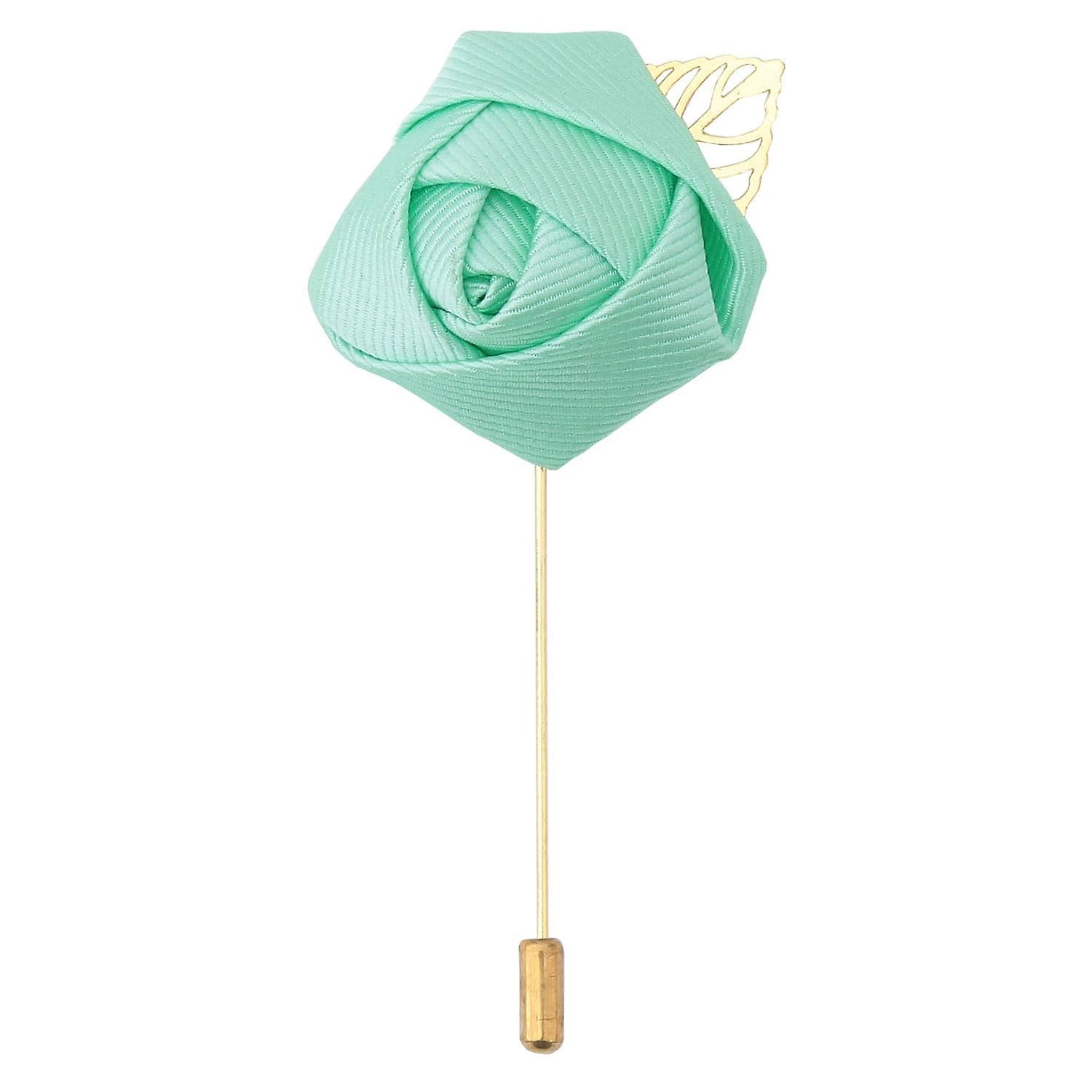 Mint Green Plain Twill Lapel Pin