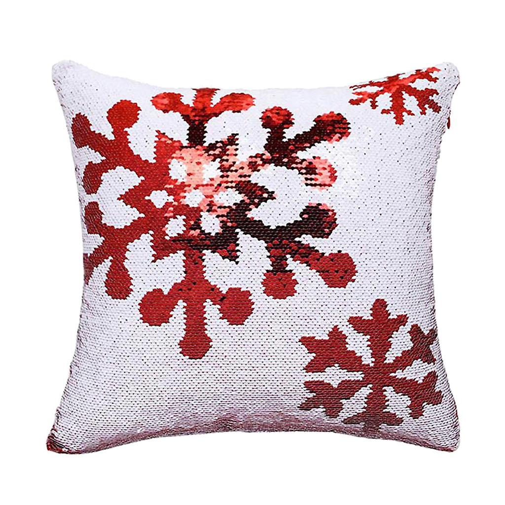 Christmas Bed Decor Soft Square Throw Pillow Case Cushion Covers A