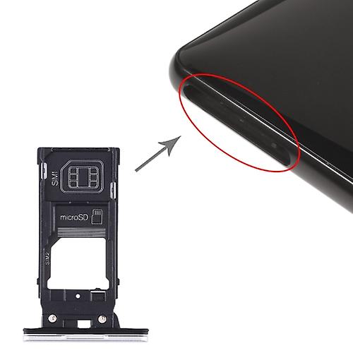 Sim Card Tray + Sim Card Tray + Micro Sd Card Tray For Sony Xperia Xz2