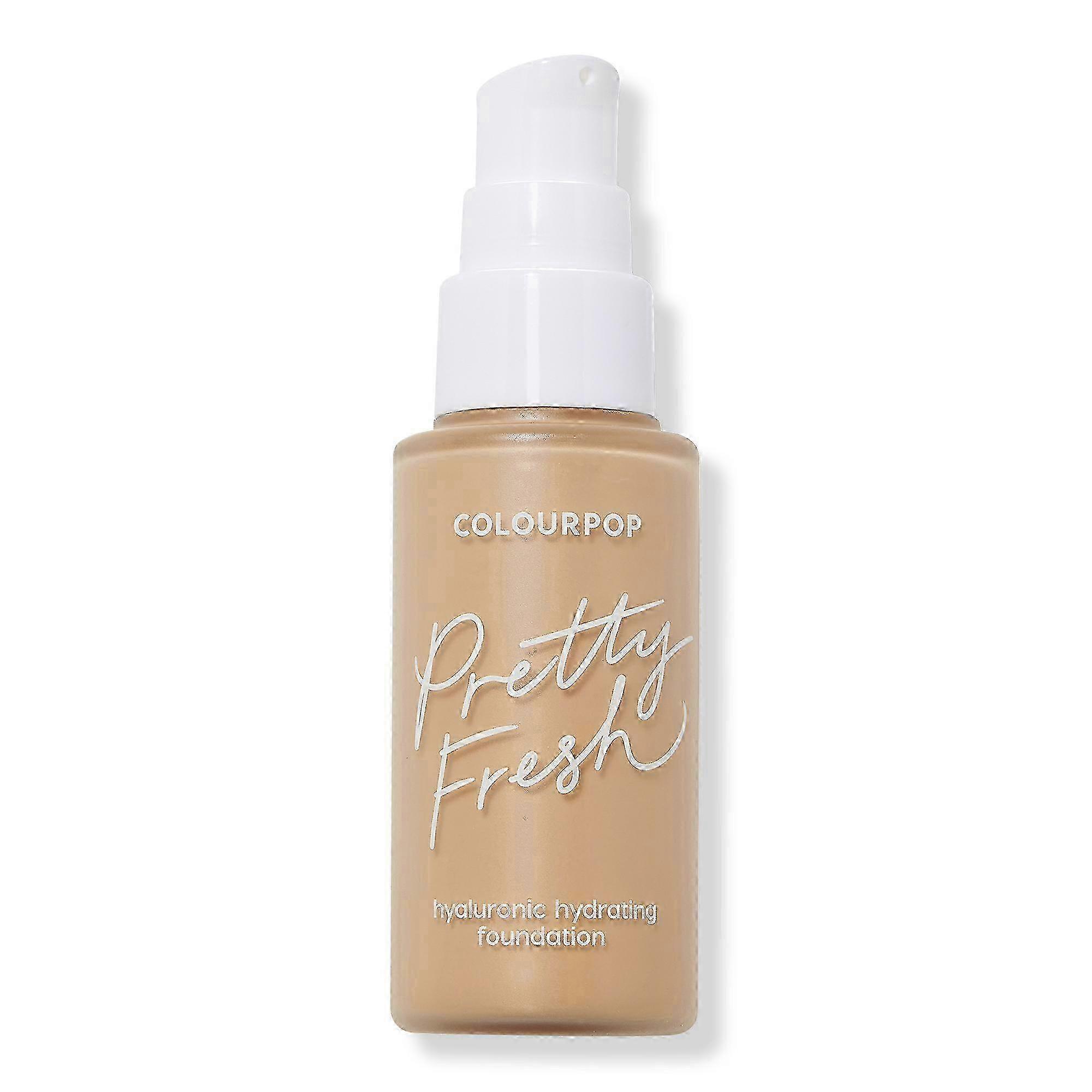Colourpop Pretty Fresh 透明质酸保湿粉底液，中等 80 瓦，1.0 盎司