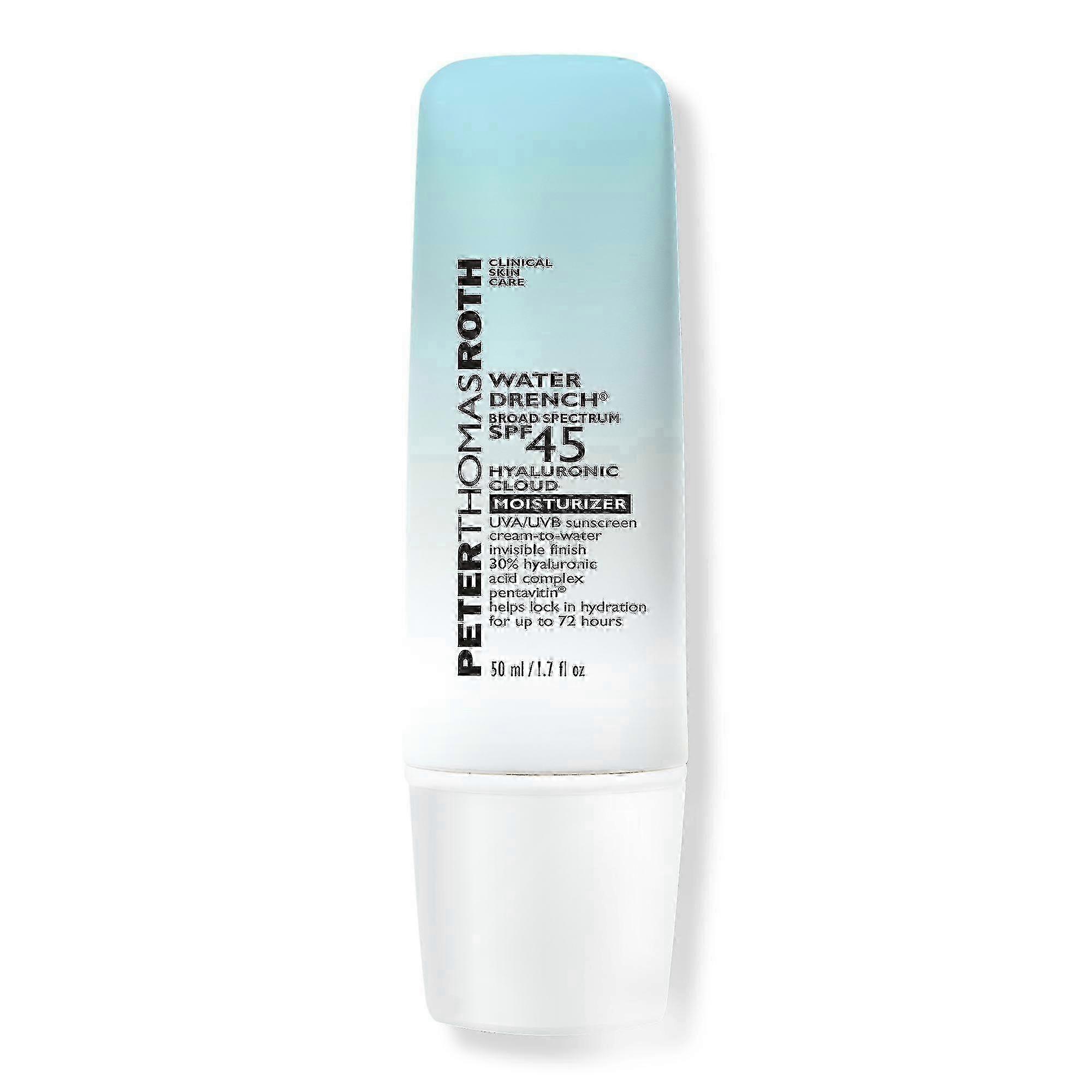 Peter Thomas Roth Water Drench Broad Spectrum, SPF 45 Humectante Hialurónico en Nubes, 1.7 oz