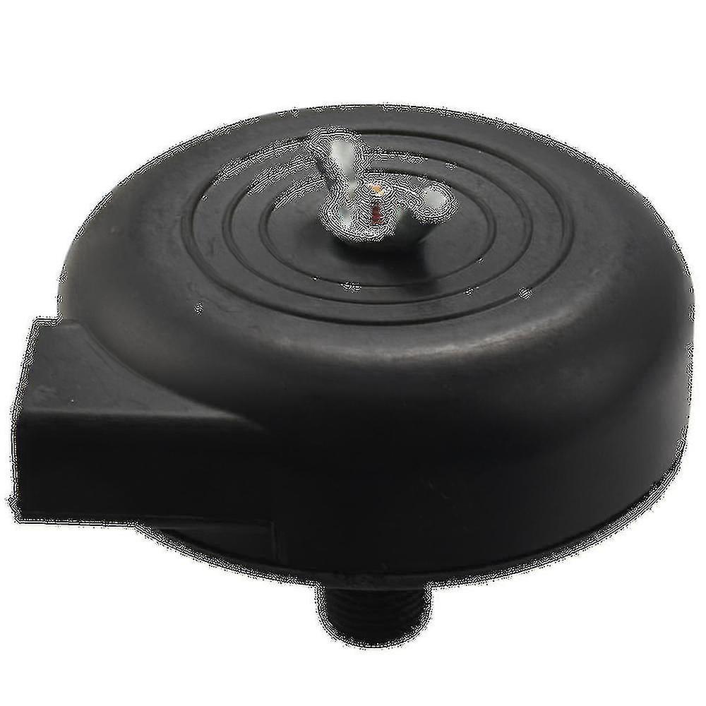 Pt 1/2, Male, Black Plastic Compressor Filter