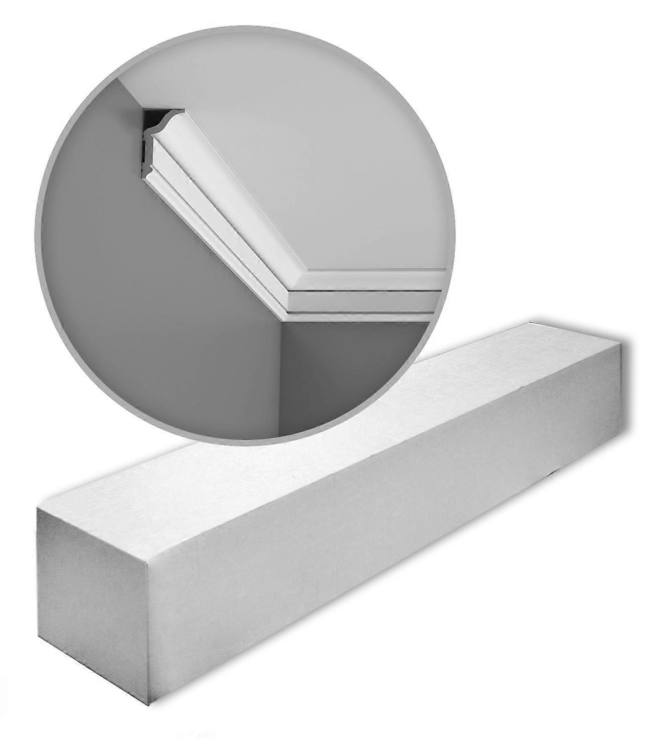 Orac Decor 18 x Crown mouldings CX141-box AXXENT Duropolymer® white pre-primed