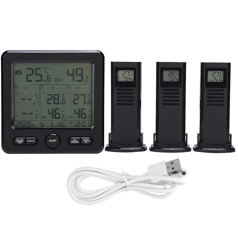 Ts6210 Digital Wireless Weather Station Thermometer Meteorological Temperature Meter