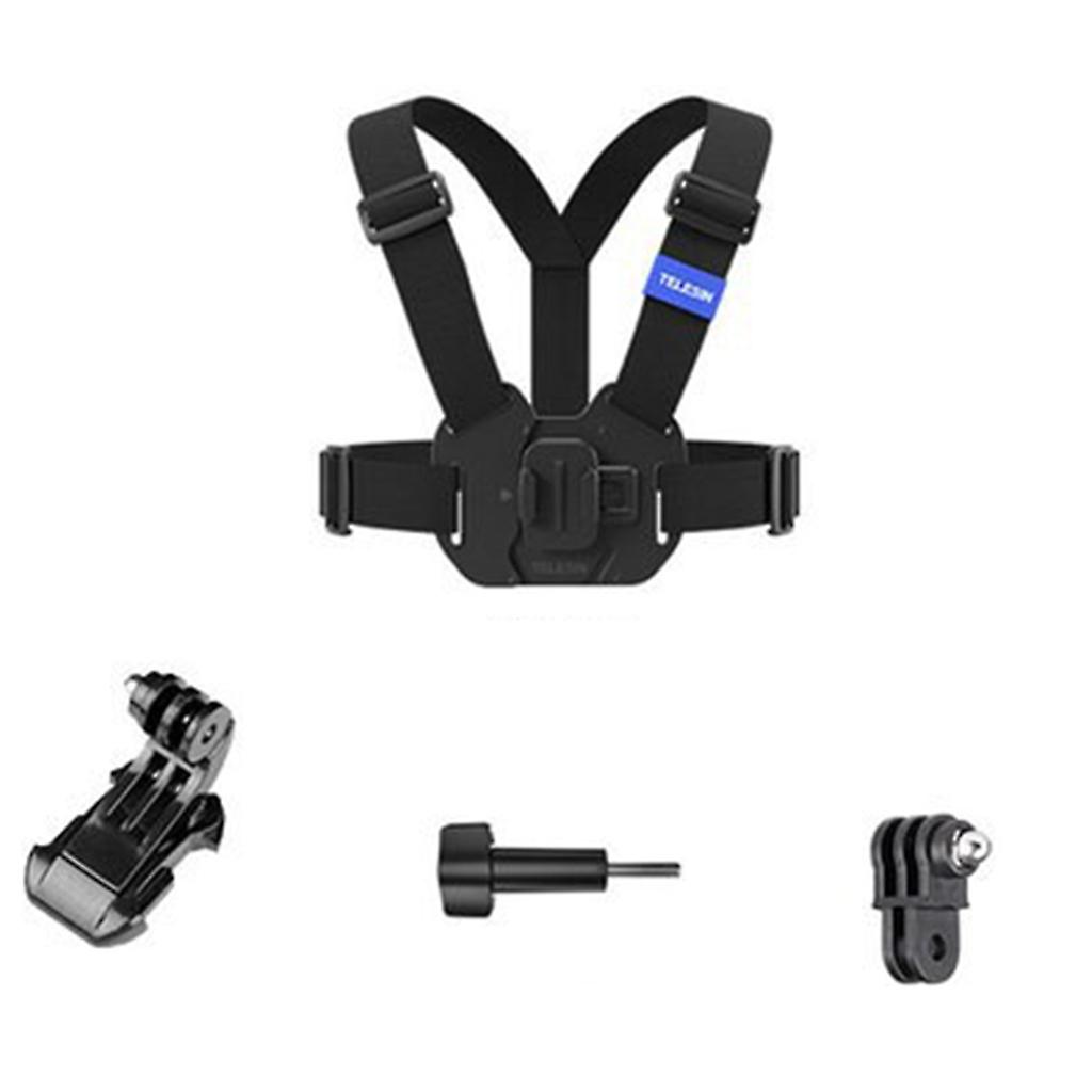 Adjustable Harness Chest Strap Head Strap Belt Double Shoulder Strap Mount