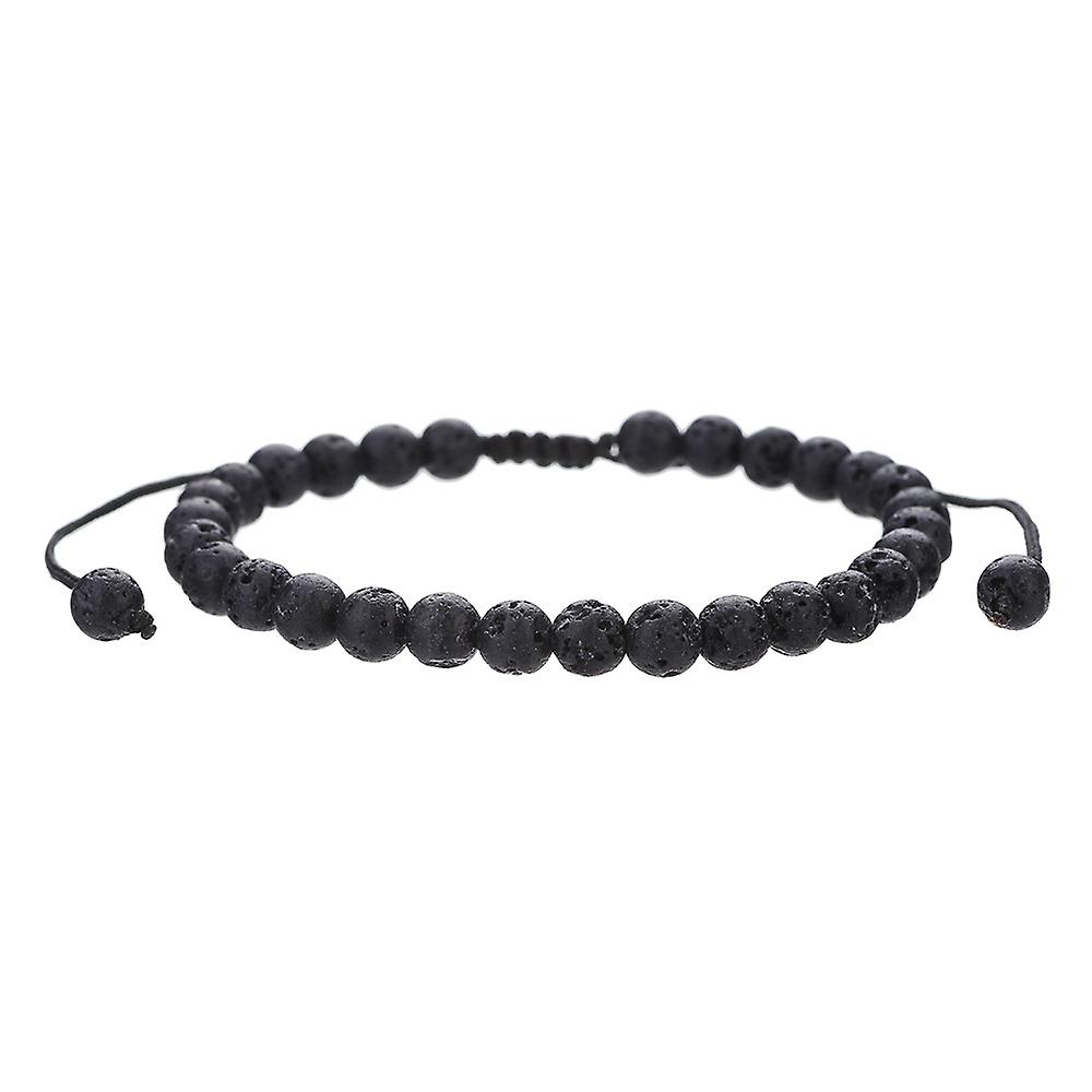 Trendigt vulkaniskt stenhiphoparmband